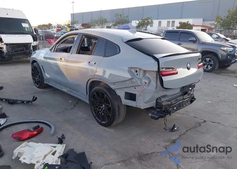 2022 BMW X4 M from USA, damaged, VIN 5YM23EC05N9L84330